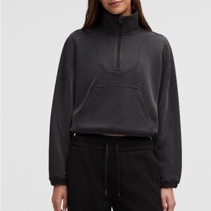 Ribbed softstreme half zip